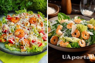 Как приготовить салат с креветками