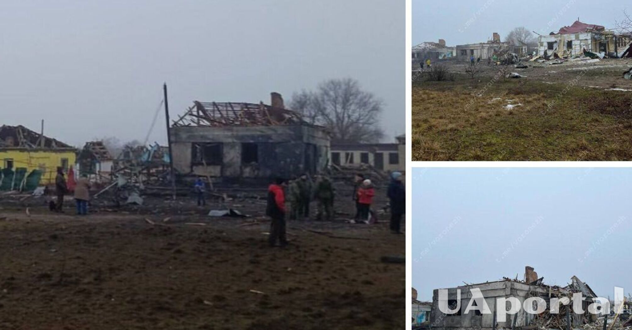 Мгновенная карма: одна из запущенных по Украине ракет упала на территории россии (видео и фото)