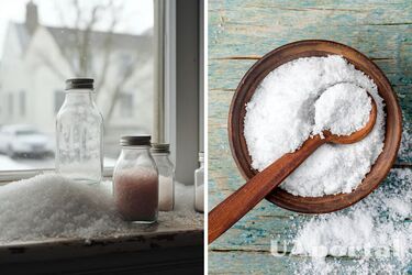 Why put salt on the windowsill