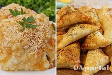 Как сделать конвертики из листового теста с мясом