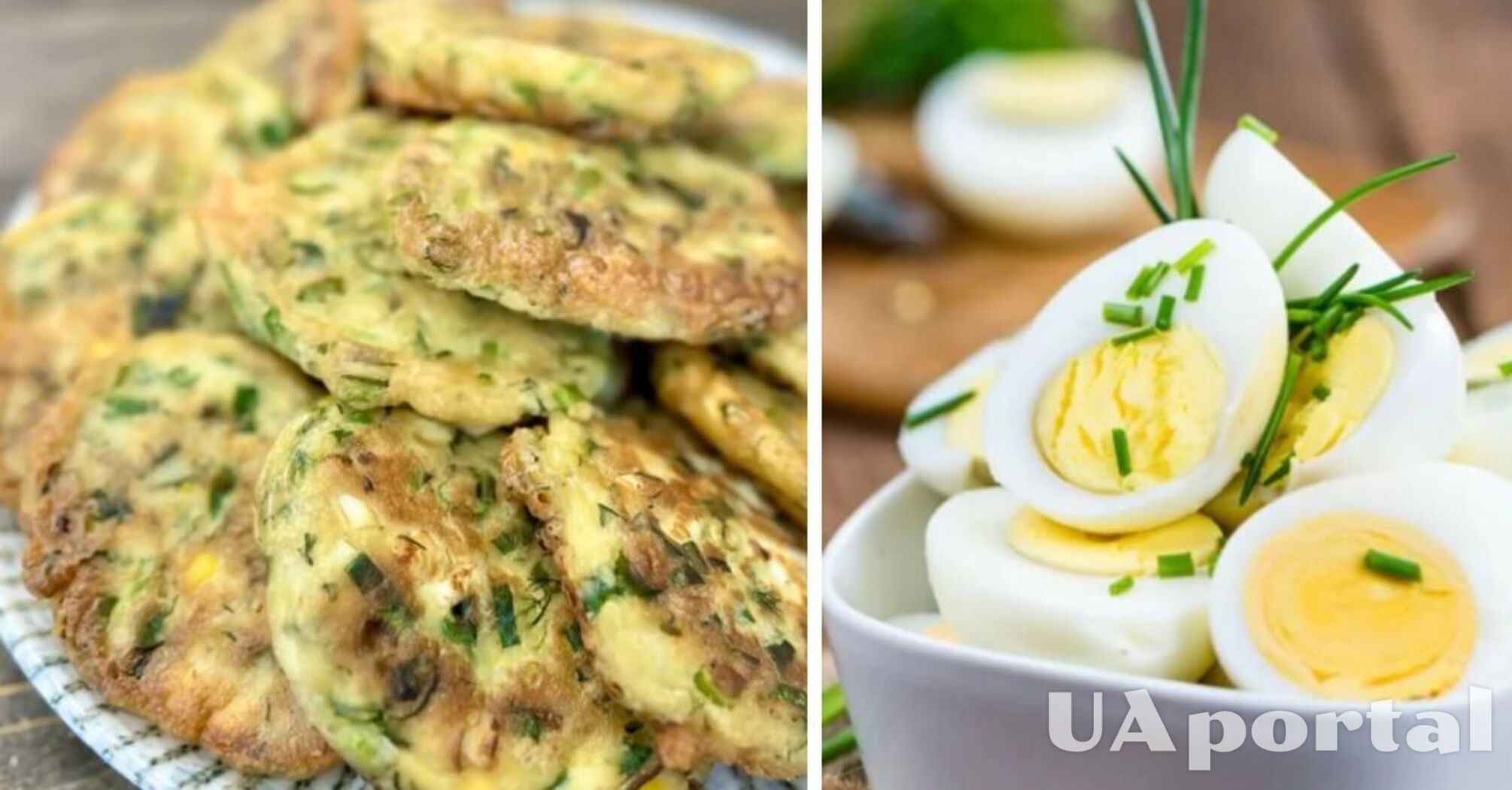 Ленивые пирожки с яйцами и зеленым луком: рецепт
