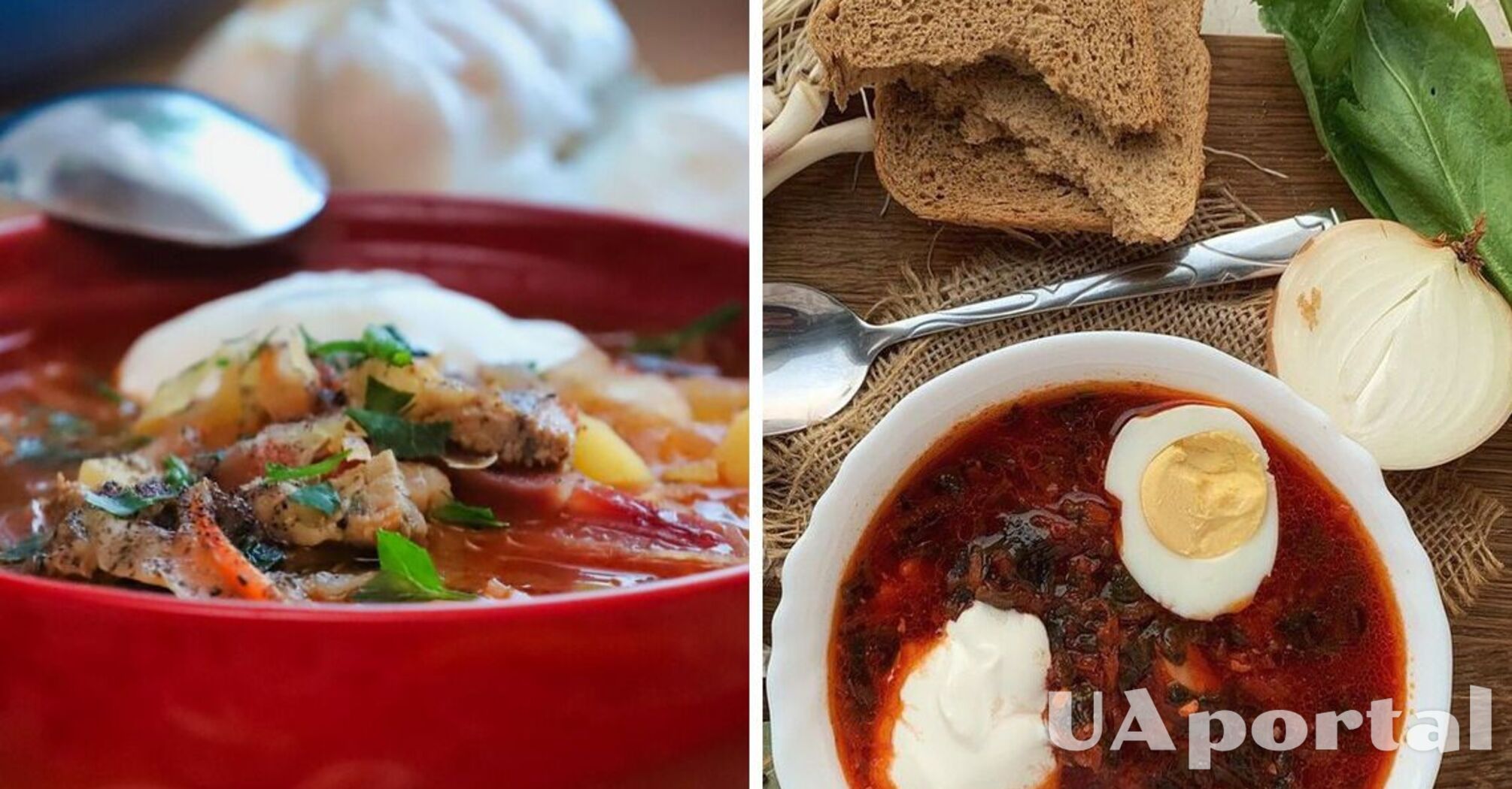 Борщ боярский в горшочках