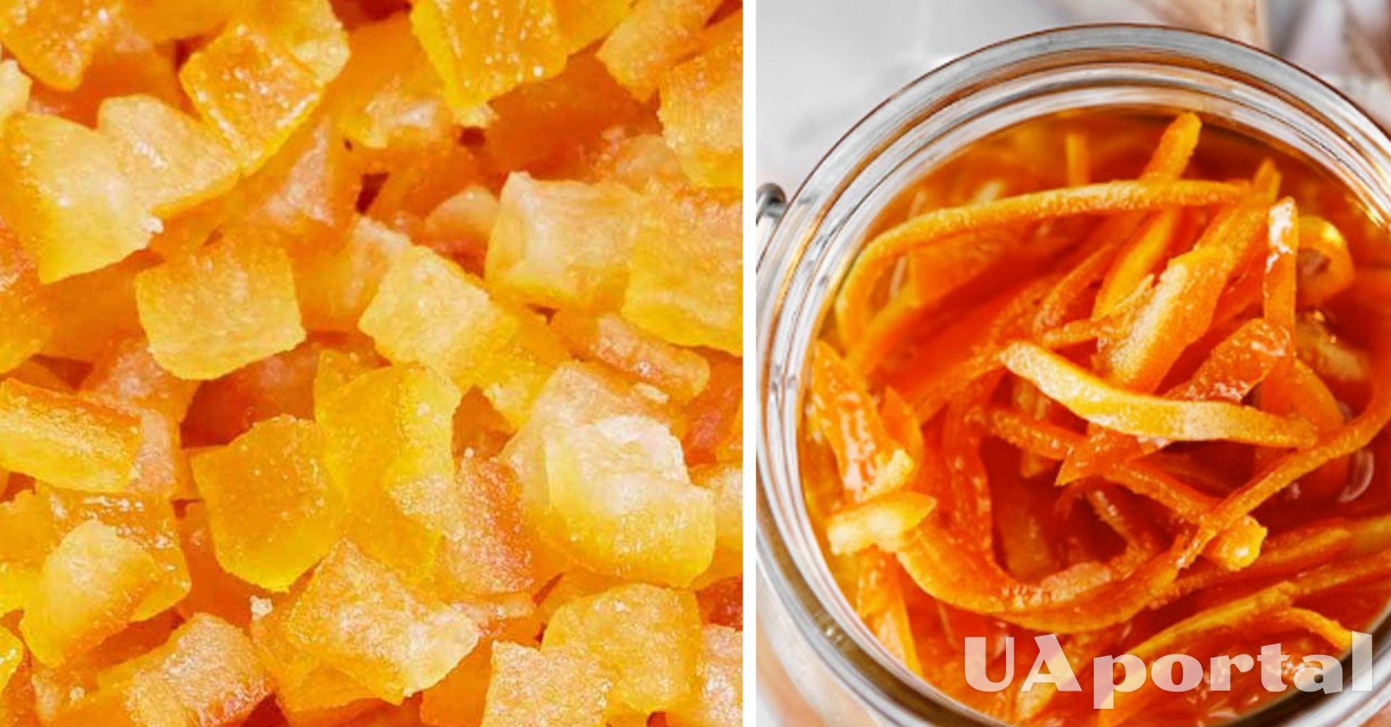 A healthy dessert: a recipe for candied orange in the oven