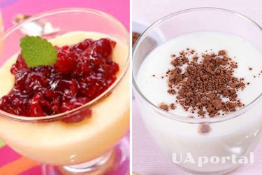 A la panna-cotta: a recipe for milk jelly