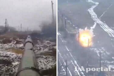 Ukrainian tank fired on the enemy in Donbas: losses of the Russian Armed Forces (video)