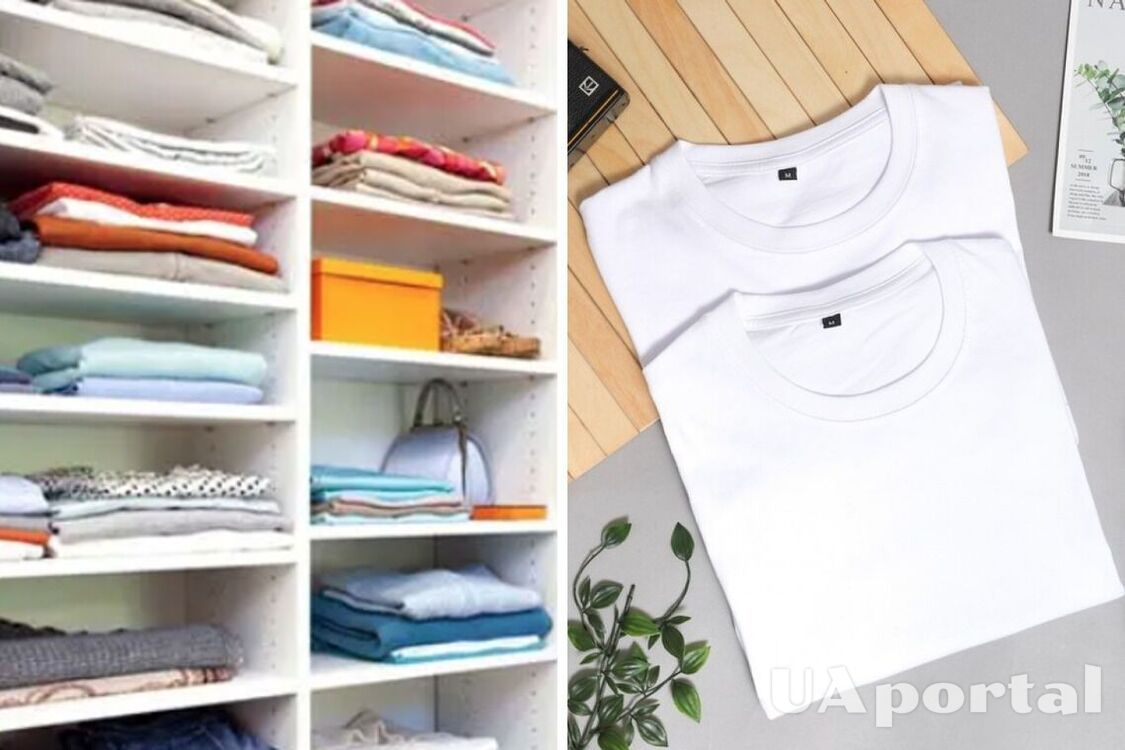How to fold a T-shirt in 3 seconds: a clever trick