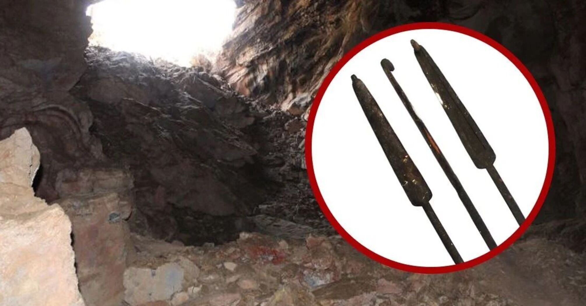 Almost 2000 years old weapon found in a cave in Mexico (photo)