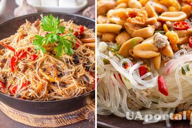 Як зробити фунчозу з м'ясом та овочами чи грибами