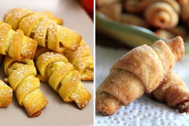 Как приготовить нежные рогалики к чаю: простой рецепт