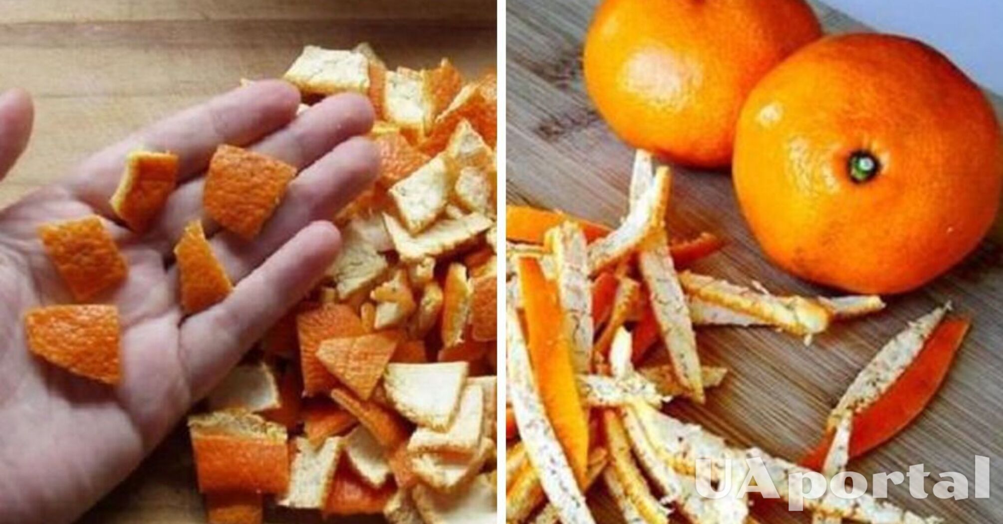 How to freshen the air in your apartment with tangerine peel