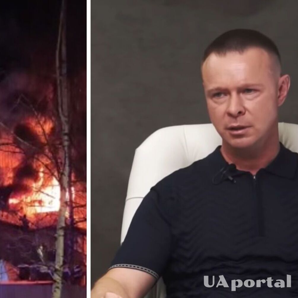 На росії у Рязані згорів будинок Путіна (відео)