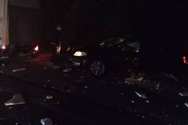 Масштабна ДТП на Львівщині: зіткнулися автобус, вантажівка та кілька авто, є загиблі та 35 постраждалих (фото)