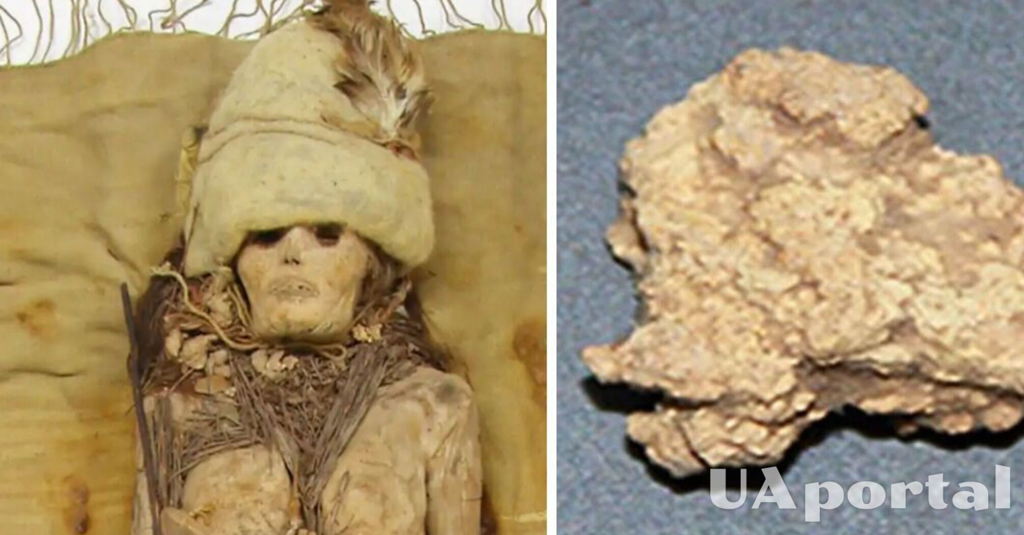 The world's oldest cheese was found in a rather unexpected place: it was decorating a mummy's neck (photo)