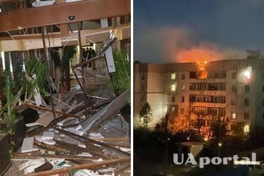 Армия РФ осуществила массированную атаку на Украину: в Харькове проблемы с электроснабжением, в Кривом Роге повреждена гостиница, в Киеве - дома, есть раненые (фото)
