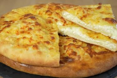 Quick recipe for khachapuri