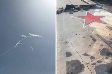 Над Костянтинівкою збили ворожий БПЛА С-70: ймовірно, росіяни знищили свій же дрон (відео)