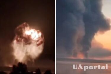 Дроны атаковали состав боеприпасов в Брянской области: жители слышат детонацию (видео)