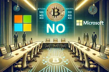 Акционеры Microsoft отклонили предложение о резерве в Bitcoin