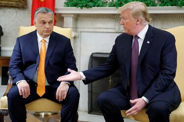 О чем Трамп совещался с Орбаном