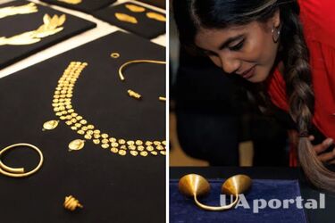 Rare gold clasp for a 3000-year-old dress found in Greece
