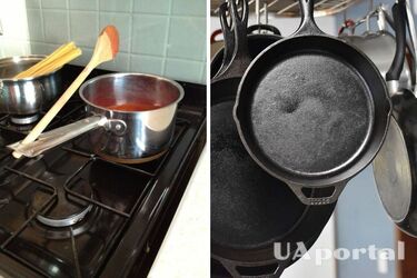 What is the function of the hole in the handle of a frying pan or saucepan: you will be amazed