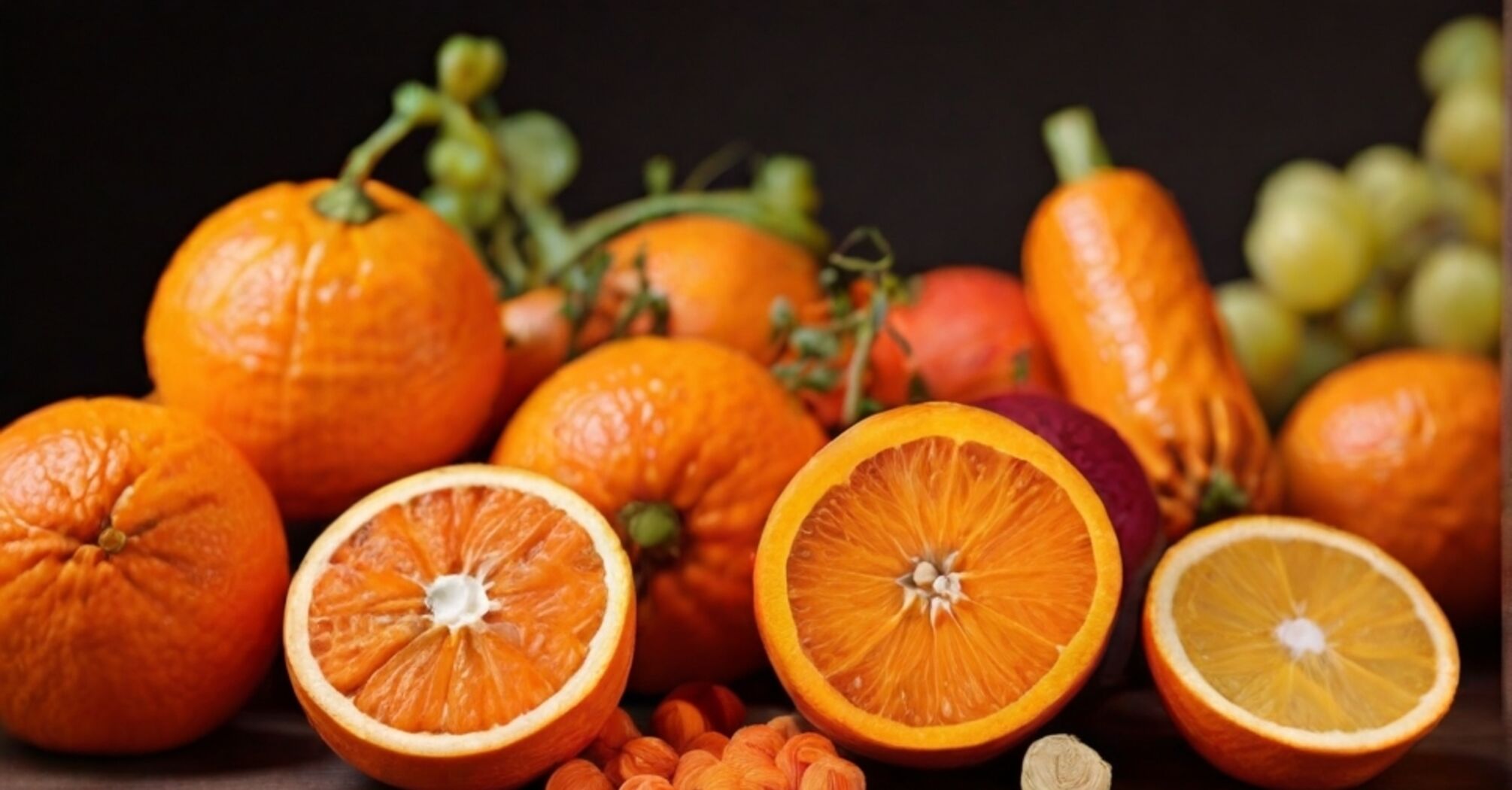 What are the benefits of orange fruits and vegetables