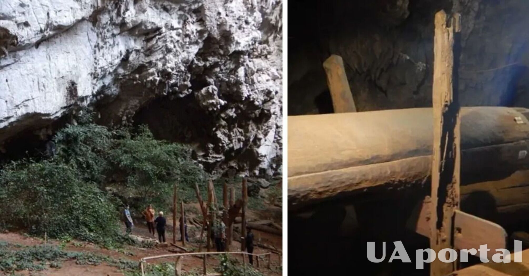 У Таїланді знайшли таємничі гігантські дерев'яні труни на палях віком 2300 років (фото)