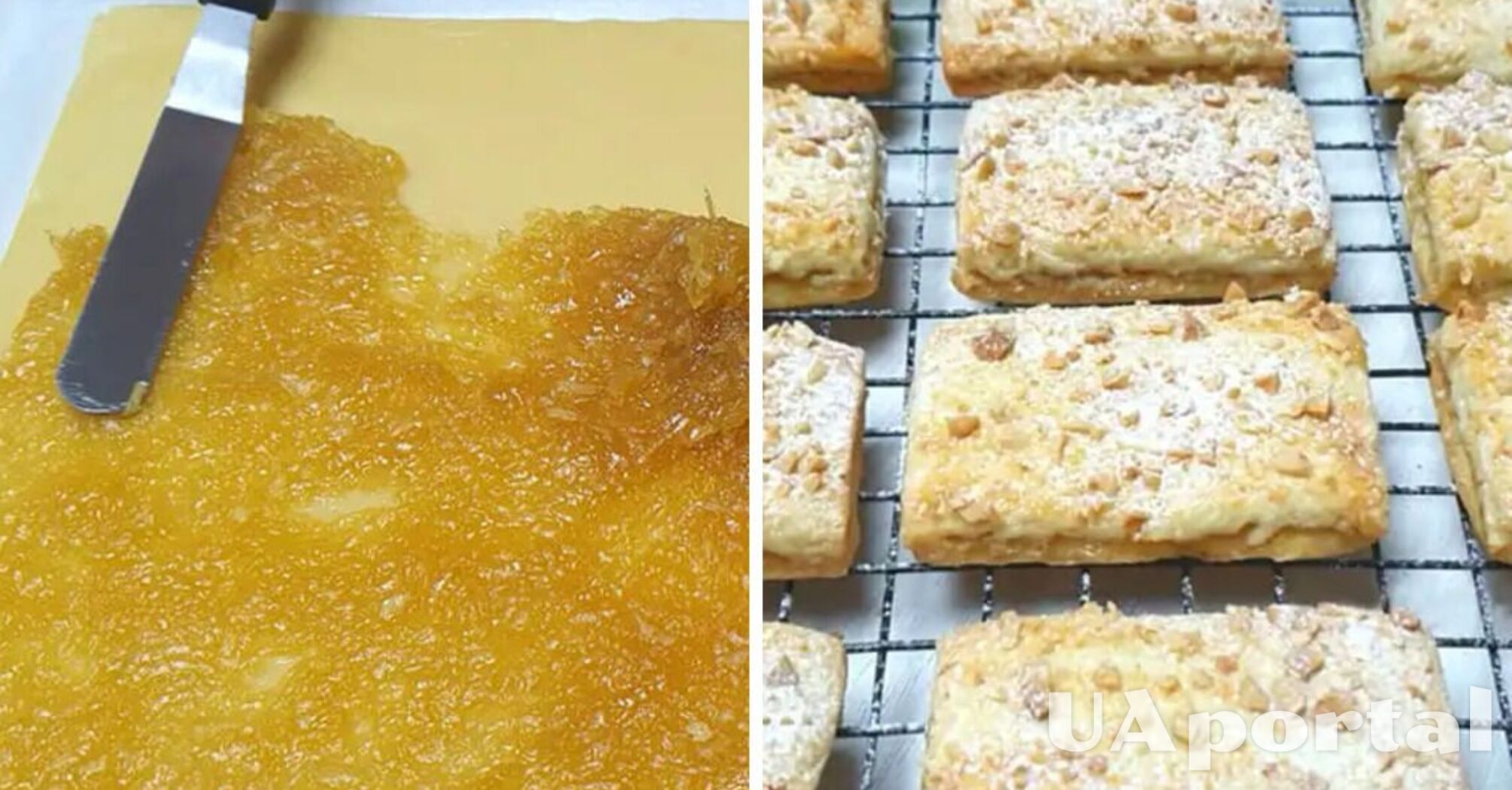 Як зробити пісочне печиво з яблучною начинкою
