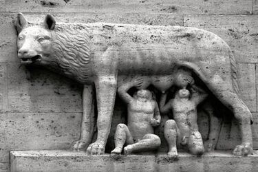 Редкую серебряную брошь с изображением волчицы, кормящей Рема и Ромула, нашли в Валенсии (фото)