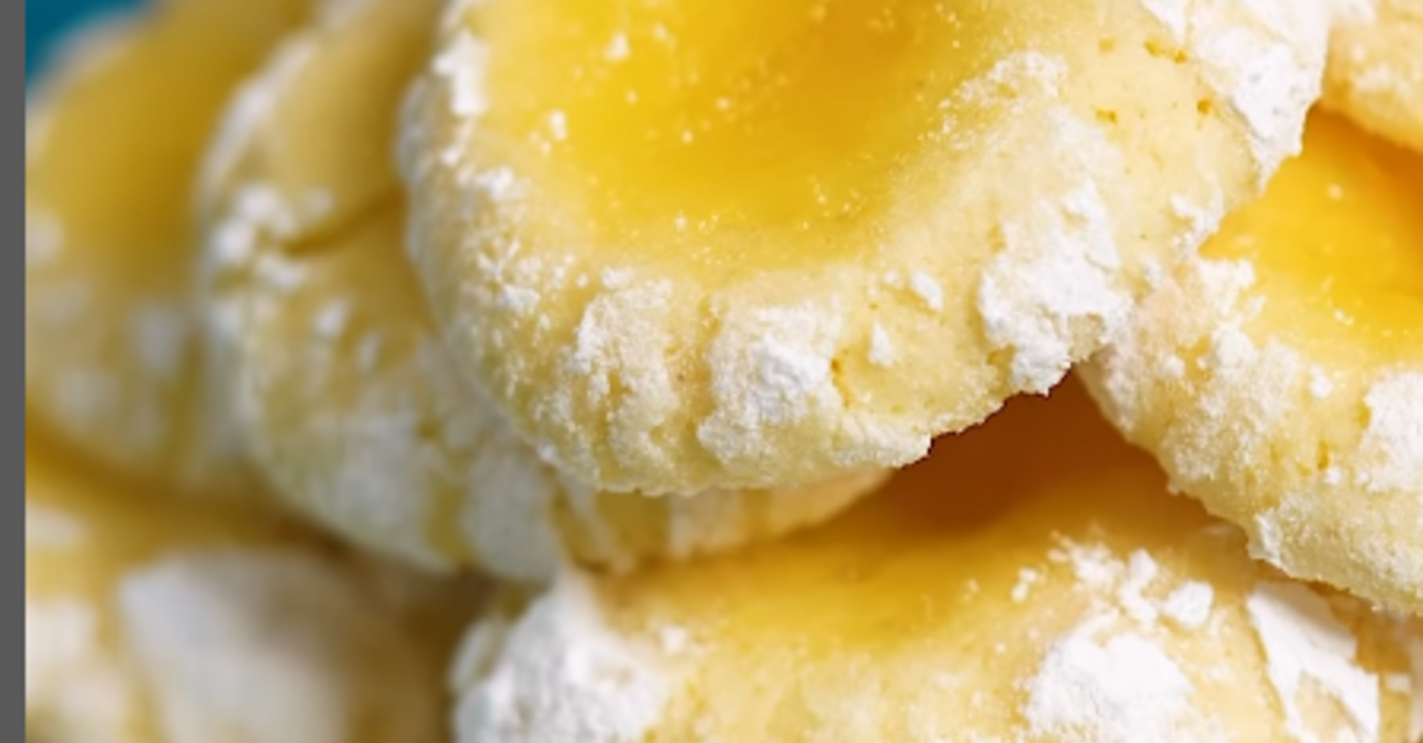 Winter lemon cookies: a delicate masterpiece