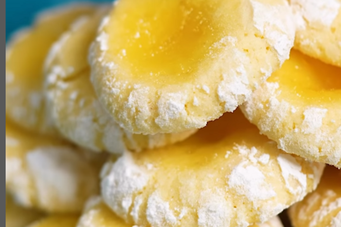 Зимнее лимонное печенье: нежный шедевр