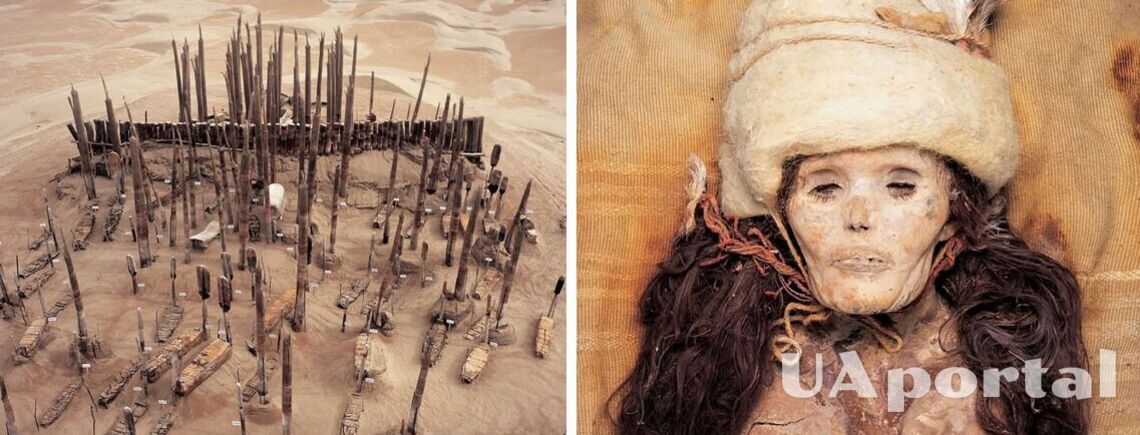 In the desert in China, hundreds of mysterious mummified bodies 4000 years old were found in boats (photo)