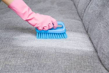 How to remove greasy stains from a sofa