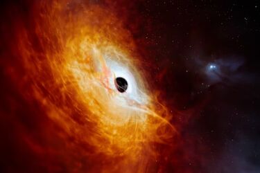 Чорна діра поглинає Сонце й росте з найбільшою швидкістю в історії
