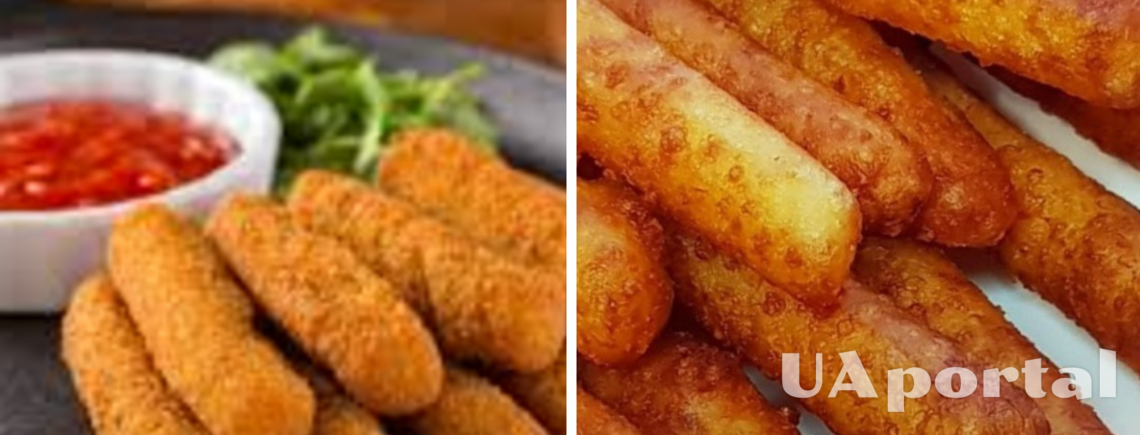 Чудовий варіант перекусу: рецепт м‘яких картопляних паличок 