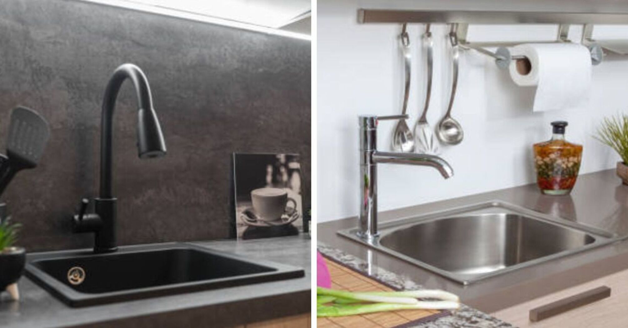 Comparison of stone sinks and stainless steel sinks