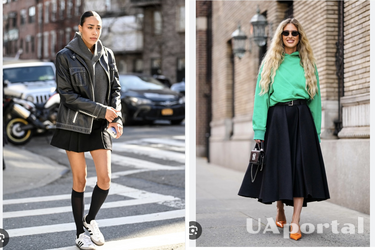 Зустрічайте весну: 5 стильних образів зі світшотом та спідницею