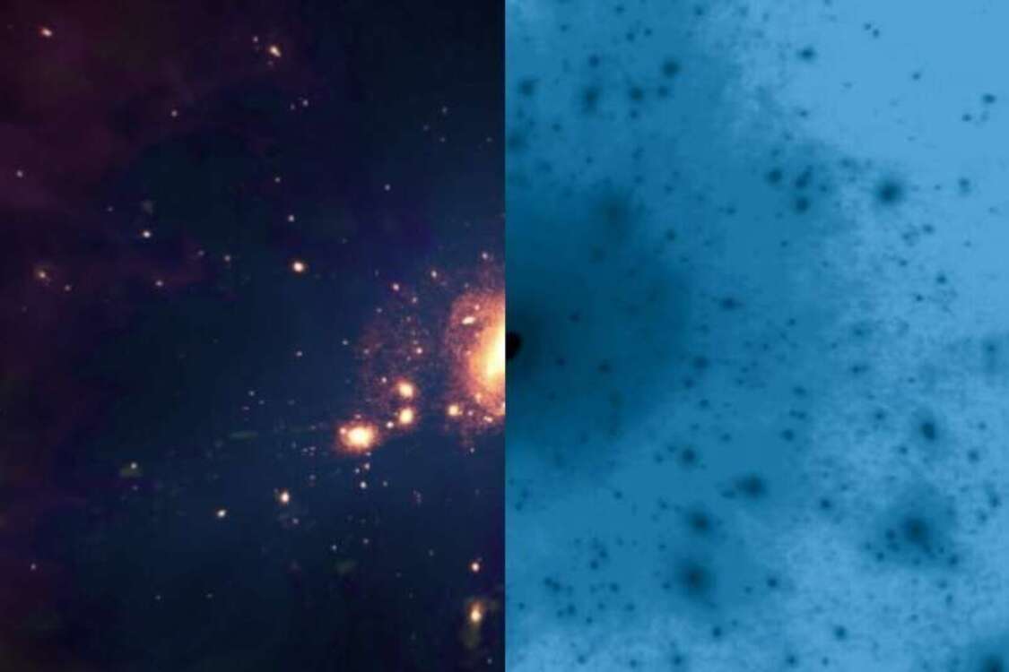 Астрономы впервые подтвердили влияние темной материи на галактики