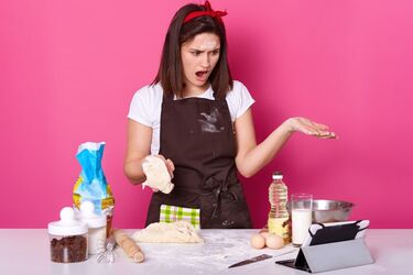 Methods for removing grease from a kitchen apron
