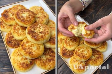 Картофельные сырники с брынзой: очень легкий рецепт