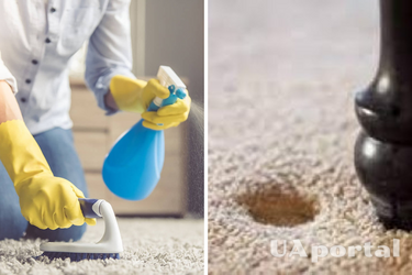 Jak usunąć wgniecenie w dywanie: skuteczny life hack