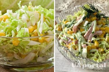 The best salad recipes with Chinese cabbage