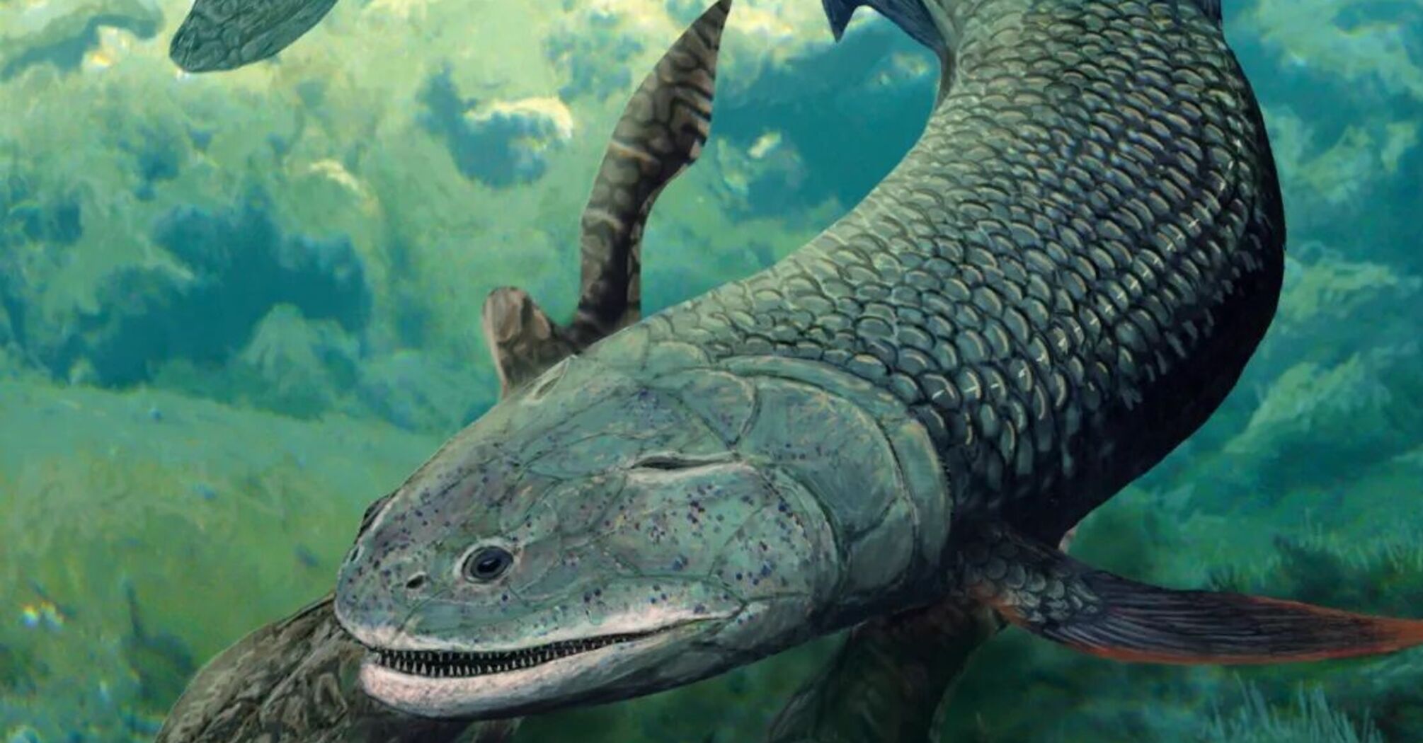 В одном из старейших озер мира нашли рыбу-монстра в возрасте 380 миллионов лет (фото)
