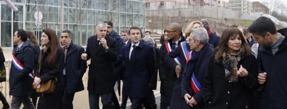 Макрон торжественно открыл Олимпийскую деревню для Игр 2024 года в Париже