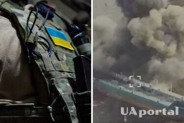 Силы обороны из авиации эффектно уничтожили российский пункт управления на воде (видео)