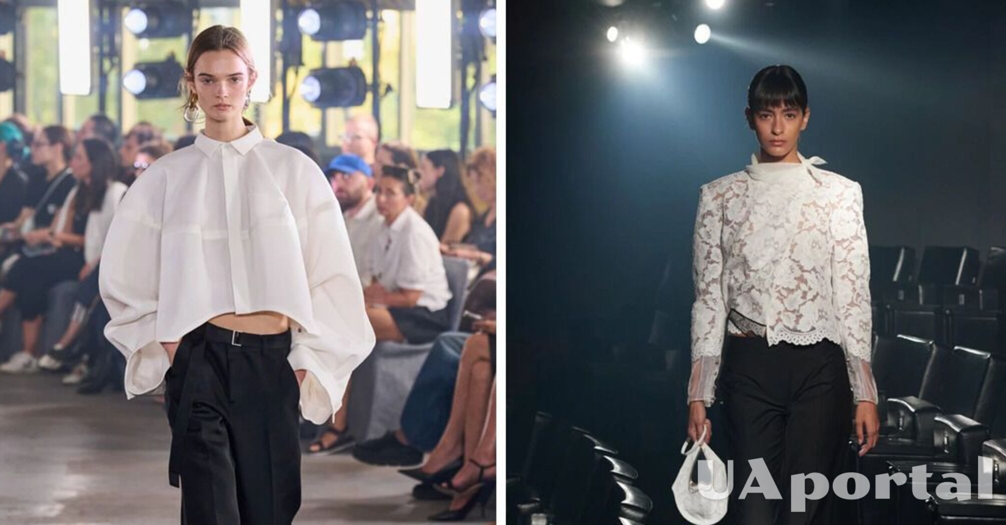 В тренде – белый: 4 варианта наиболее стильных блузок на весну-2024.