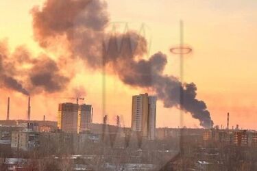 БПЛА атаковали российскую рязань: раздавались взрывы, загорелся нефтезавод (фото, видео)