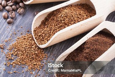 Brewed and instant coffee?