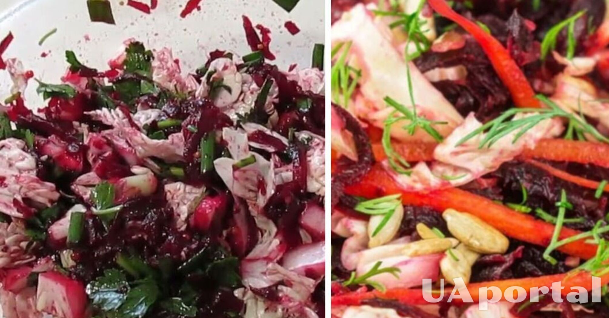 Как сделать салат из пекинской капусты и свеклы