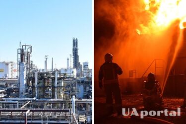 Атака дронів на нафтопереробні заводи в Сизрані Самарської області Росії